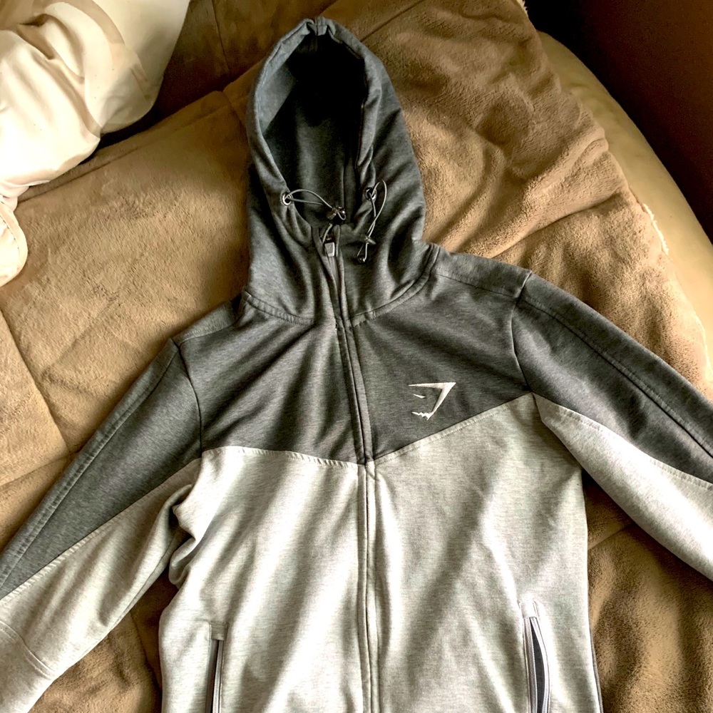 Gymshark zip up hoodie